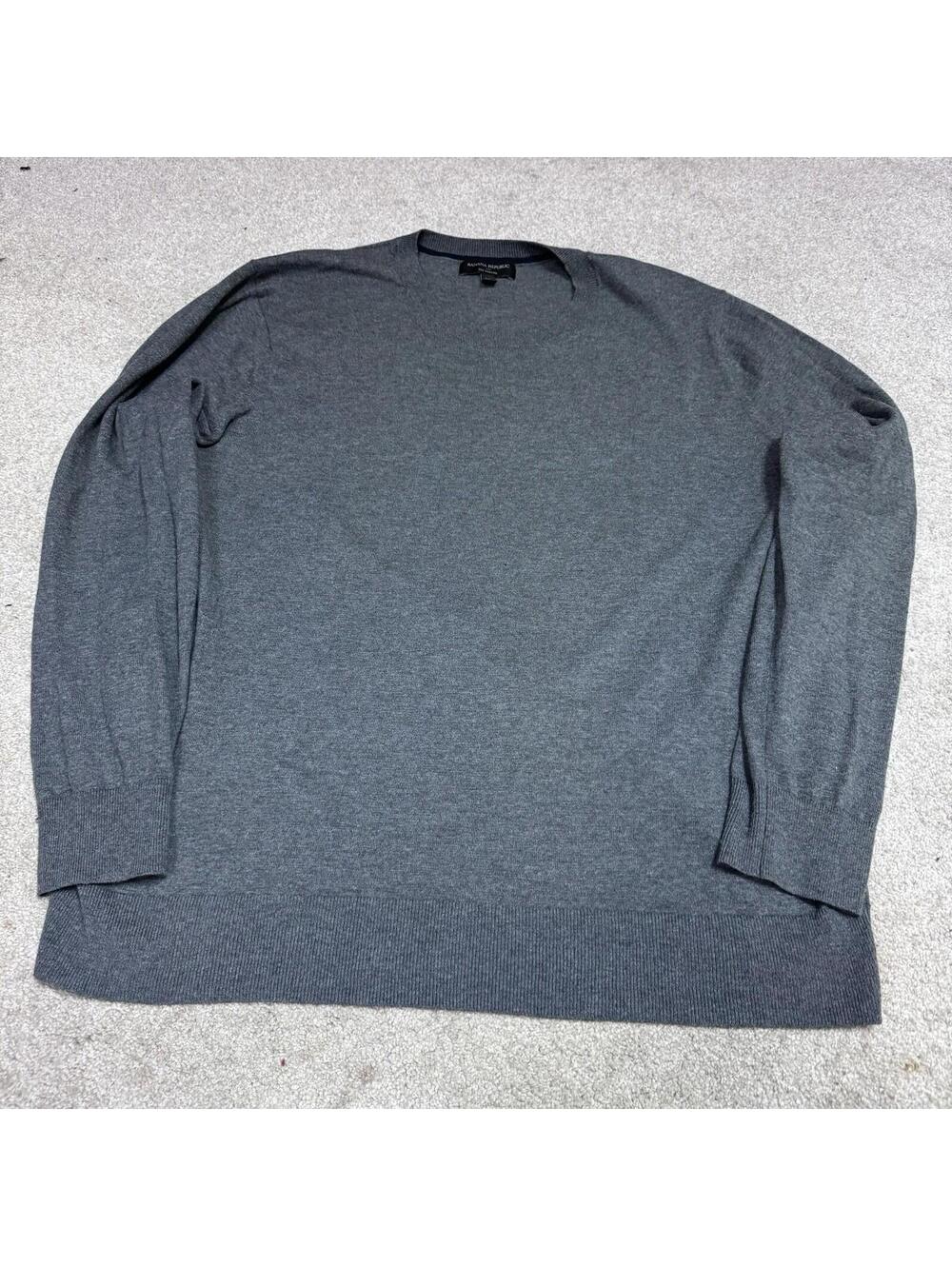 Banana Republic Sweater Men’s Gray Long Sleeve Pullover Size XL
